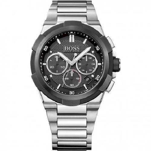 Image of Hugo Boss Supernova Sølv Quartz herre ur, model 1513359